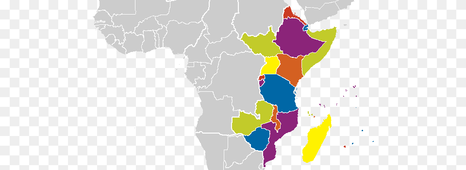 Eastern Africa Ethnologue, Atlas, Chart, Diagram, Map Free Png Download