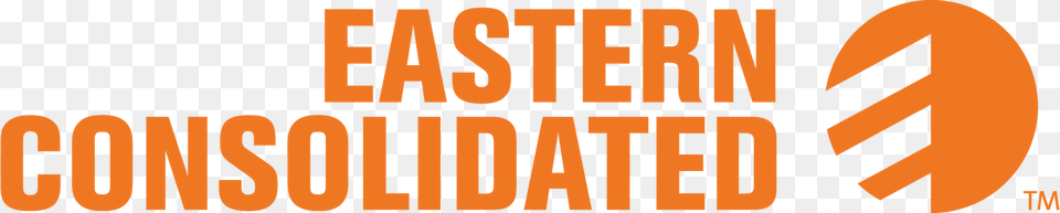 Eastern Consolidated Logo Color Pantone 158 C Orange, Text Free Png