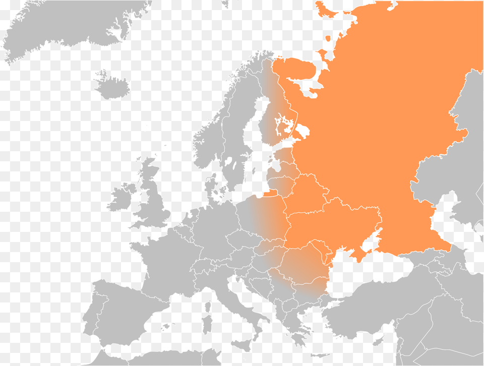 Eastern Europe Map, Chart, Plot, Atlas, Diagram Png