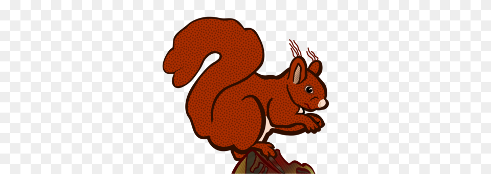 Eastern Gray Squirrel Drawing Tree Squirrel Red Squirrel Line Art, Animal, Mammal, Rodent Png Image