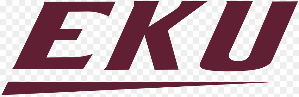 Eastern Kentucky Colonels Logo, Maroon, Text Free Png