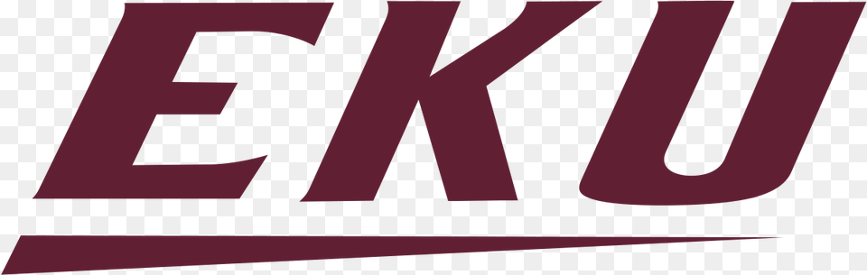 Eastern Kentucky Logo, Maroon, Text Png Image