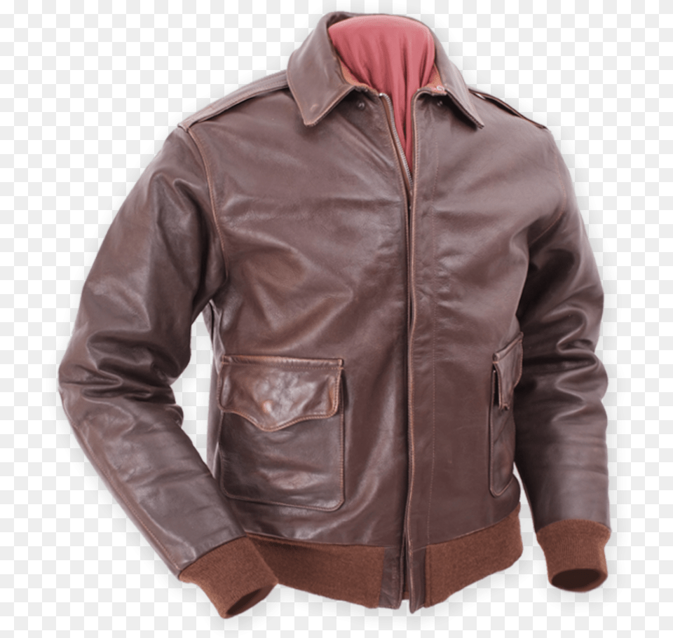 Eastman Leather Reproduction A 2 Leather Jacket Jacket, Clothing, Coat, Leather Jacket Free Png