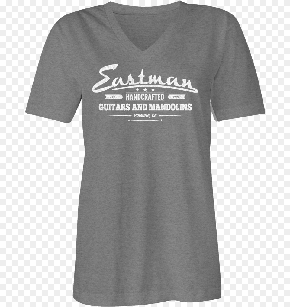 Eastman Women39s V Neck Handcrafted T Shirt Active Shirt, Clothing, T-shirt Png Image