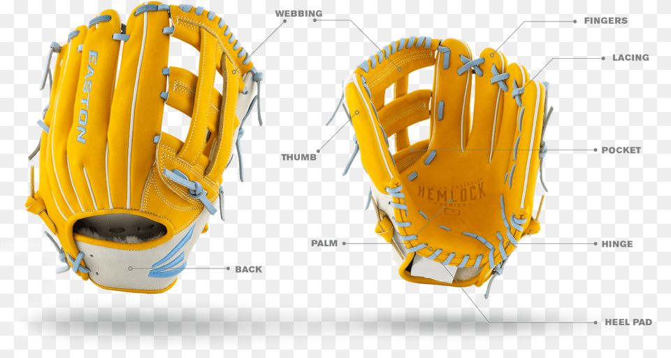 Easton Baseball Protective Gear, Baseball Glove, Clothing, Glove, Sport Png Image