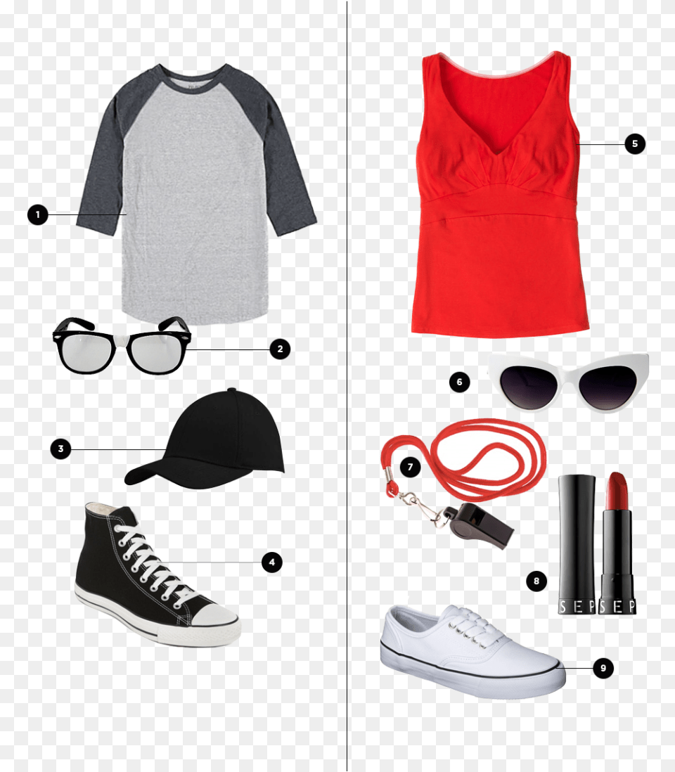 Easy And Creative Halloween Costume Plimsoll, Accessories, Sneaker, Shoe, Sunglasses Free Png