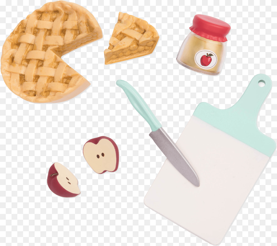 Easy As Apple Pie Baking Set For 18 Inch Dolls Dessert, Blade, Knife, Weapon, Food Png Image