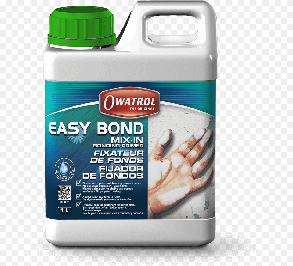 Easy Bond 1l Paint Bonder And Primer Paint Conditioner, Qr Code, Person, Man, Male Free Png