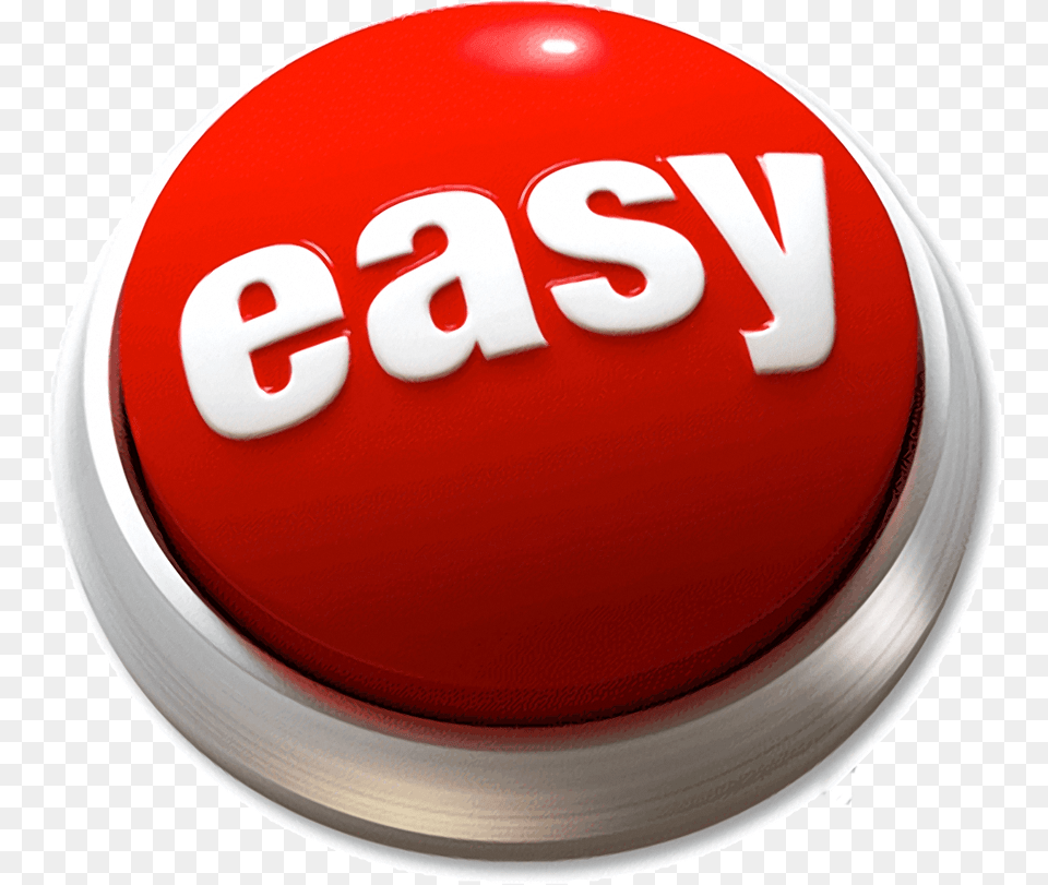 Easy Button, Sign, Symbol, Road Sign Free Png