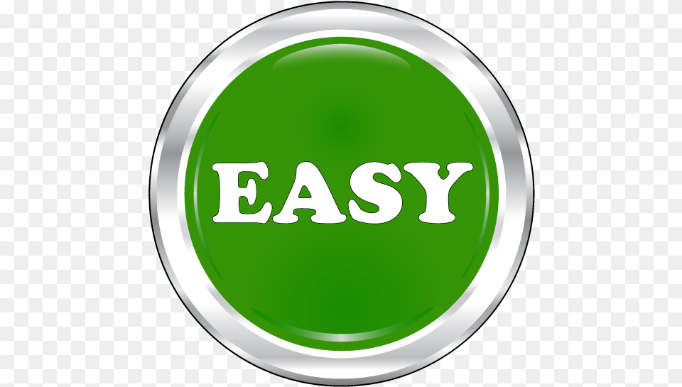 Easy Button Orocash, Green, Logo, Disk, Symbol Png Image