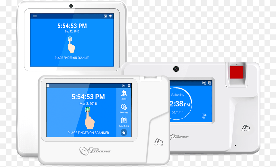 Easy Clocking Xenio 200 Xenio 500 And Xenio 700 Fingerprint Easy Clocking, Electronics, Computer Free Png