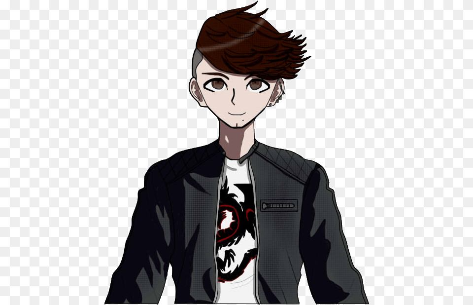 Easy Danganronpa Recolor Sprites, Accessories, Publication, Person, Man Png