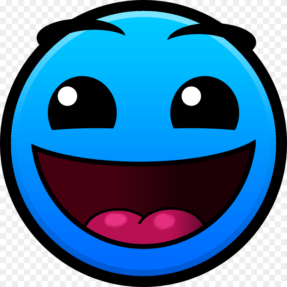 Easy Face Geometry Dash, Sphere, Logo Png Image