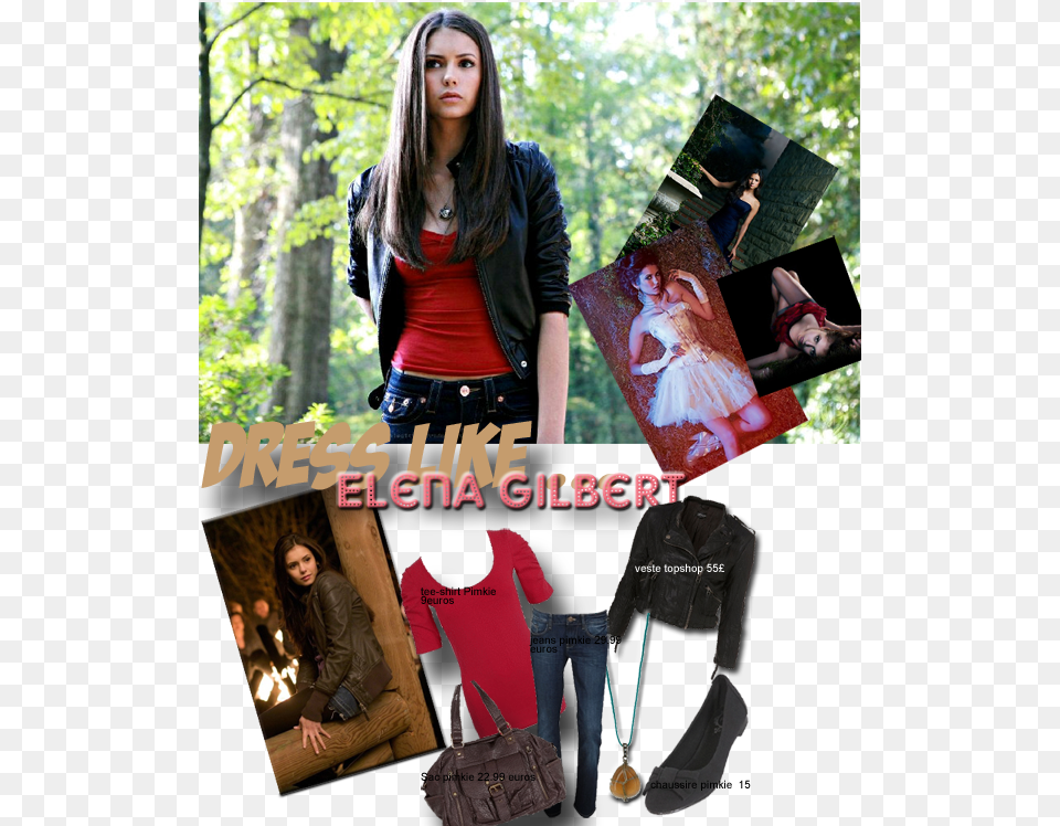 Easy Girl Vampire Costume Download Vampire Diaries Elena Gilbert, Footwear, Jacket, Coat, Clothing Free Transparent Png
