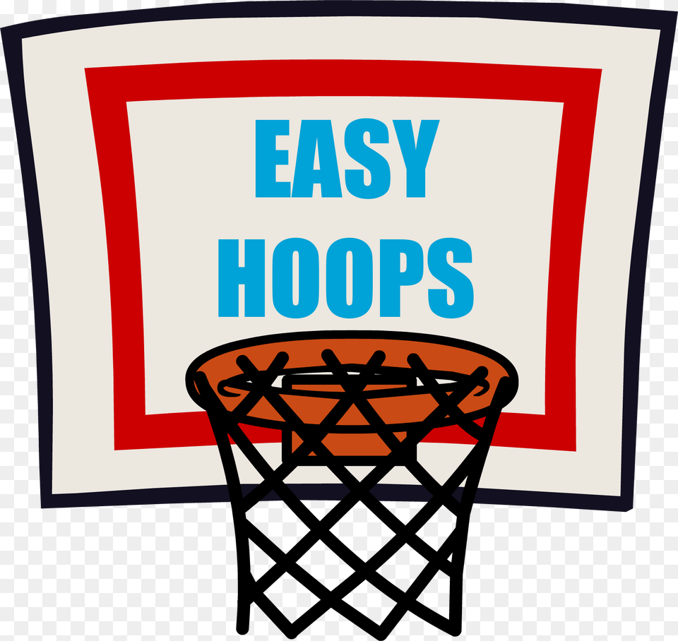 Easy Hoops Basketball Rim Clip Art, Hoop Free Png
