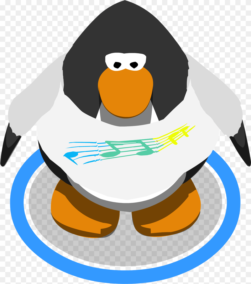 Easy Listening Shirt Ingame Lil Jeffy Club Penguin, Animal, Bird, Baby, Person Png Image