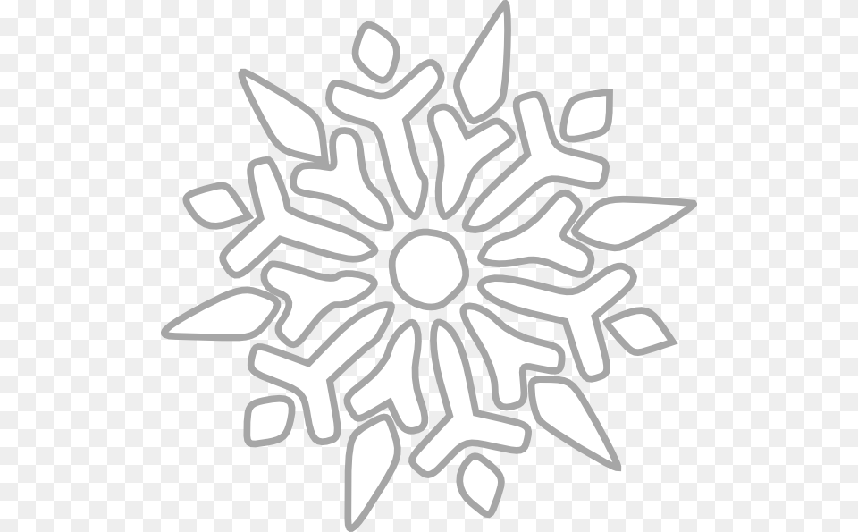 Easy Mandala Snowflakes Glowing Coloring Patterns, Nature, Outdoors, Snow, Snowflake Png Image