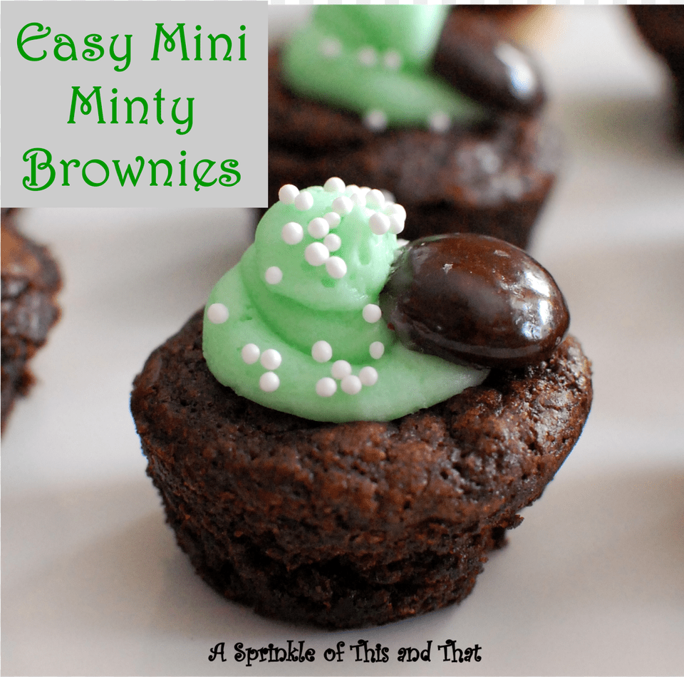 Easy Mini Minty Brownies Be Just Perfect For Chocolate, Brownie, Food, Dessert, Sweets Png