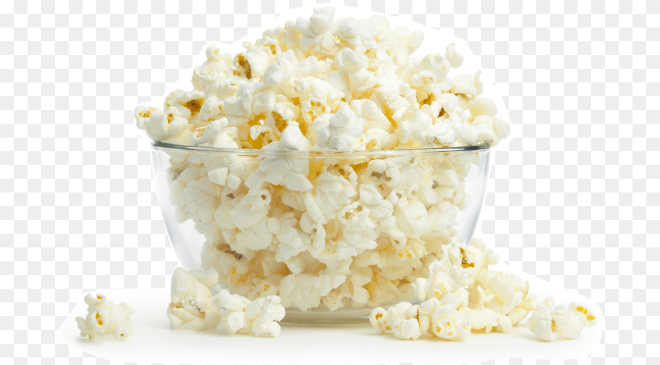 Easy On Your Waist Popcorn In Bowl, Food, Snack Png
