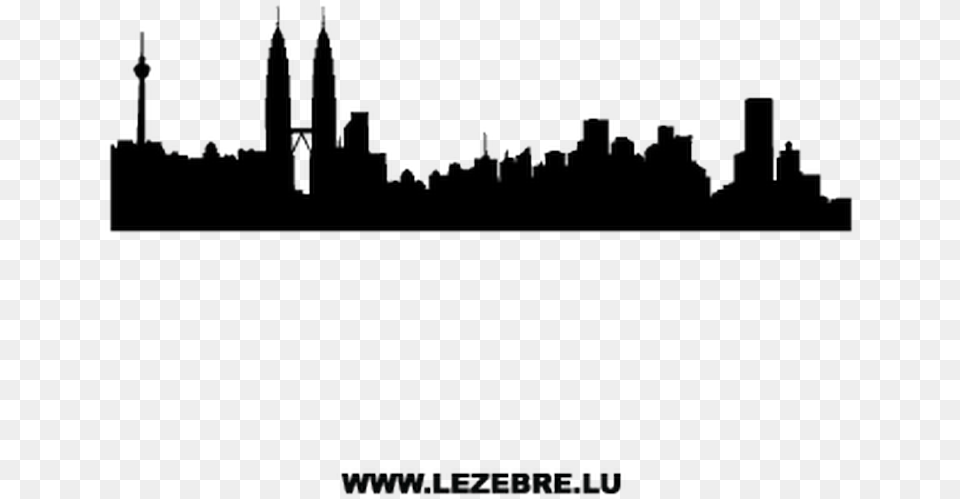 Easy Paris Skyline Silhouette, Weapon, Ammunition, Missile Free Png Download
