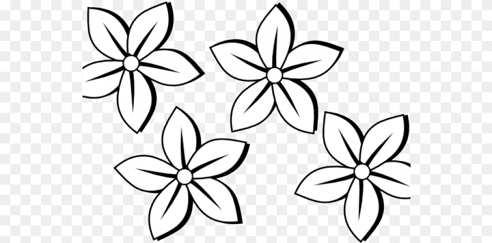 Easy Small Flower Drawing, Pattern, Stencil, Art, Floral Design Png
