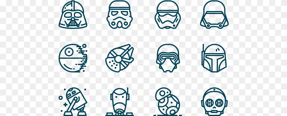 Easy Star Wars Tattoos, Machine, Wheel, Person, Face Png Image