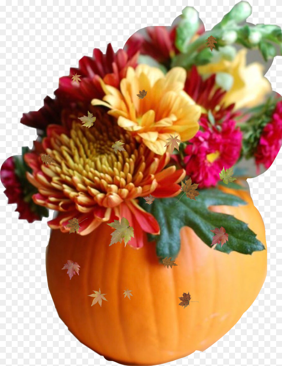 Easy Thanksgiving Centerpiece Pumpkin, Flower, Produce, Plant, Food Free Png