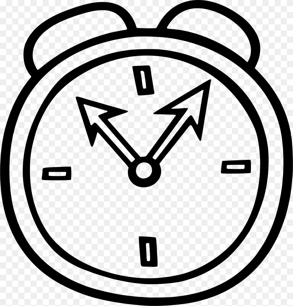 Easy Time Clock Login Clipart Clock, Gray Free Png