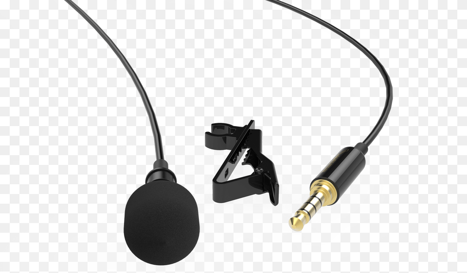 Easy To Clip It To Your Shirt Or Collar Usb Cable, Electrical Device, Microphone, Electronics, Headphones Png