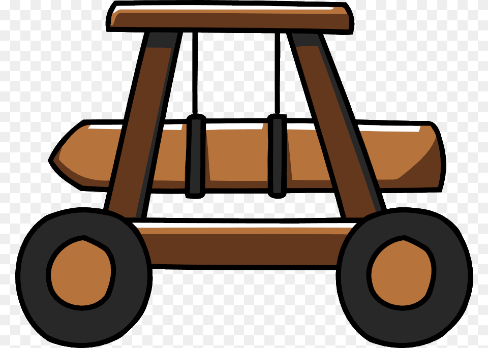 Easy To Draw Battering Ram Draw A Battering Ram, Device, Grass, Lawn, Lawn Mower Free Png Download