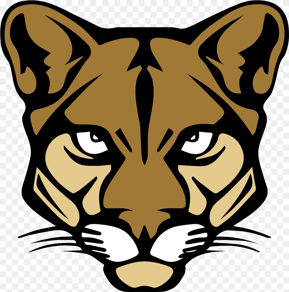 Easy To Draw Cougar Transparent New Prairie Cougars, Animal, Mammal Png