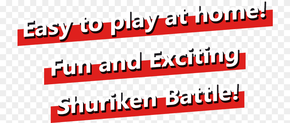 Easy To Play At Home Fun And Exciting Shuriken Battle Graphic Design, Text, Dynamite, Weapon Png Image