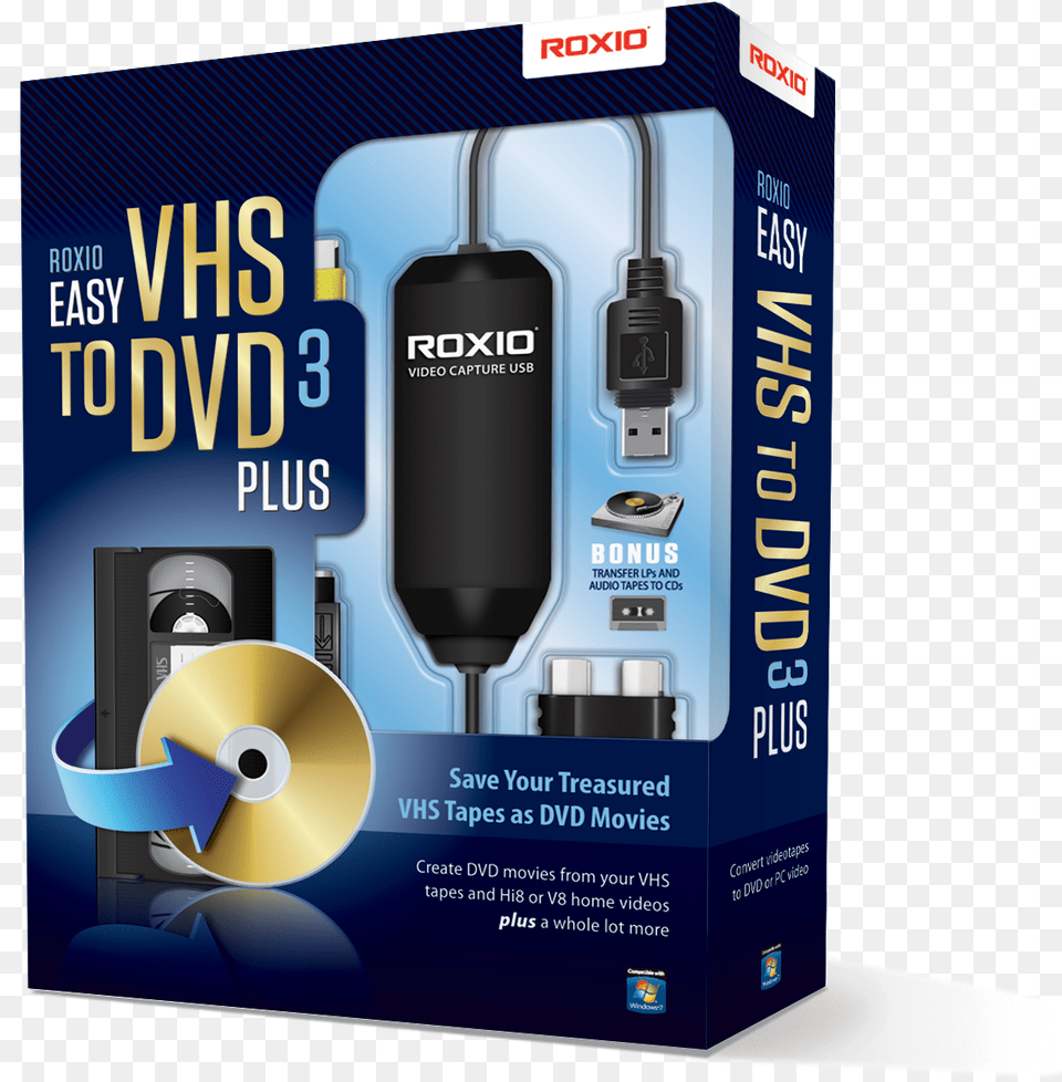 Easy Vhs To Dvd Download Roxio Easy Vhs To Dvd 3 Plus, Adapter, Electronics, Gas Pump, Machine Png Image