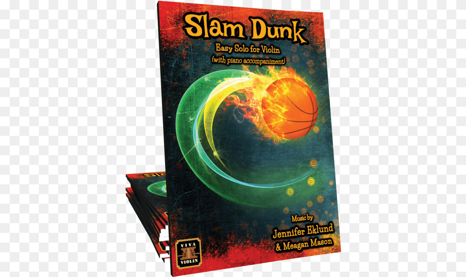 Easy Violin Solotitle Slam Dunk, Book, Publication, Advertisement, Sphere Free Png