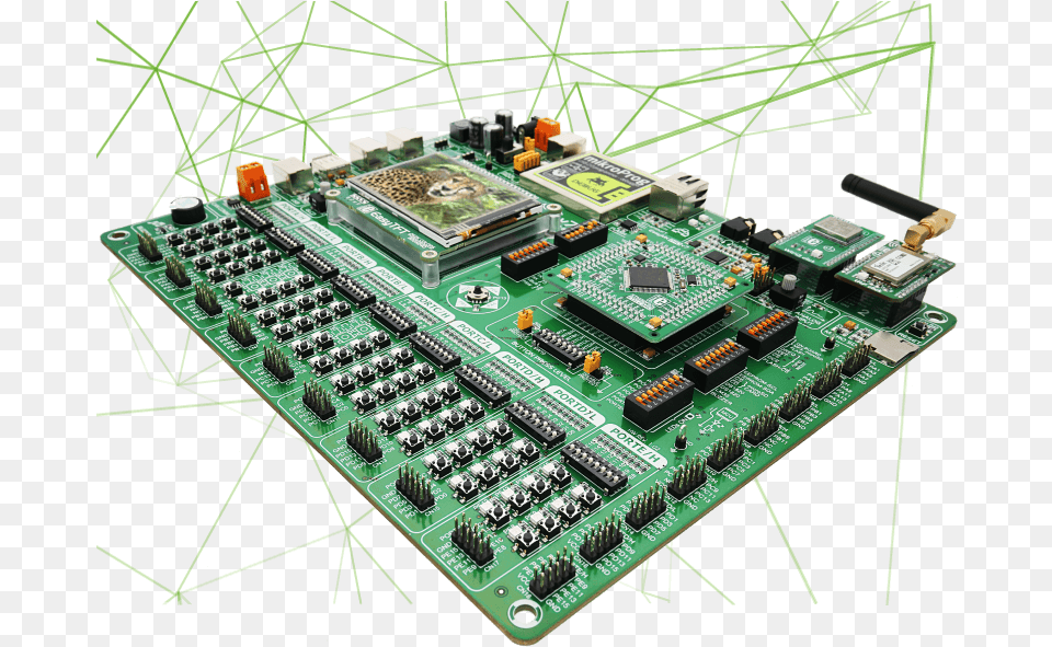 Easymx Pro V7 For Stm32 Stm32 Development Board, Electronics, Hardware, Computer Hardware, Printed Circuit Board Png Image