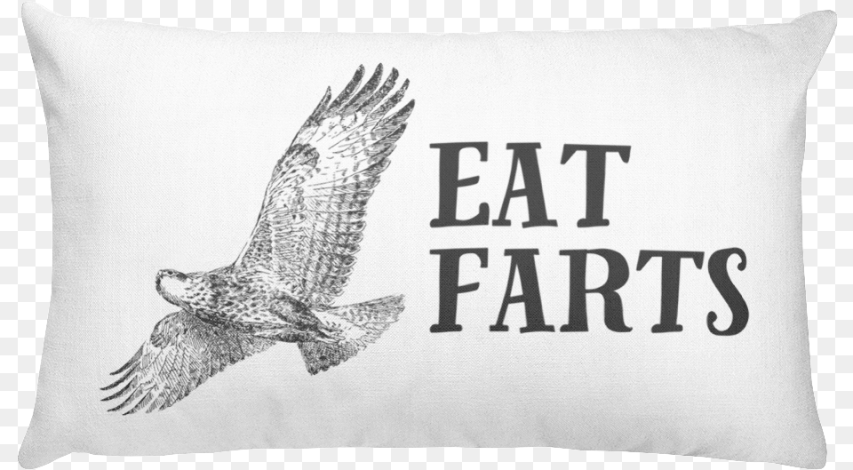 Eat Farts Pillow Effin Birds Eat Farts, Cushion, Home Decor, Animal, Bird Free Png