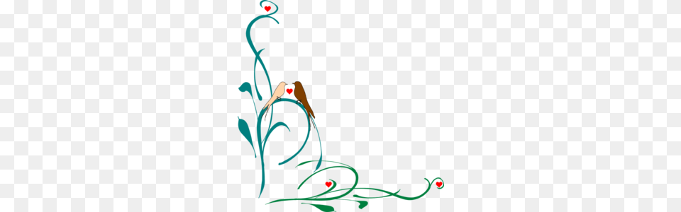 Eat Love Birds On A Branch Clip Art, Graphics, Pattern, Floral Design, Smoke Pipe Png