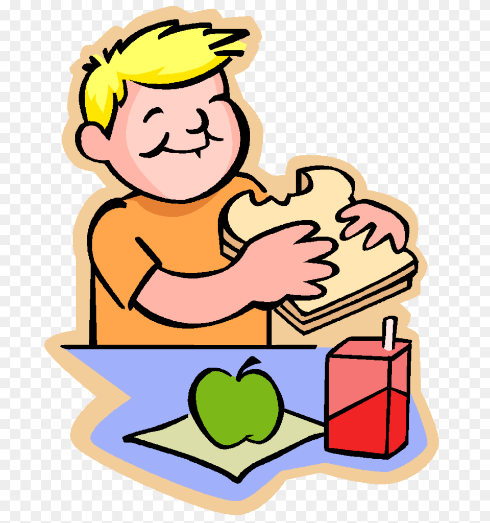 Eat Lunch Clipart Clip Art Eating, Baby, Person, Reading, Face Png