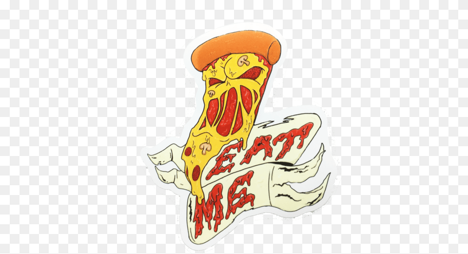 Eat Me Pizza Sticker, Hot Dog, Food, Adult, Wedding Free Png Download