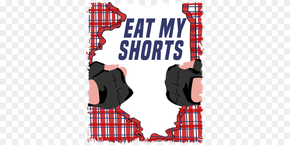 Eat My Shorts Custom Threadz Llc, Tartan, Book, Publication, Person Free Transparent Png