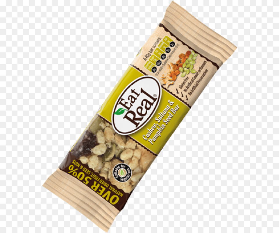 Eat Real Cashew Sultana Amp Pumpkin Seed Bar Eat Real Fruit Amp Nut Milk Chocolate Bar, Food, Ketchup, Snack, Produce Free Transparent Png