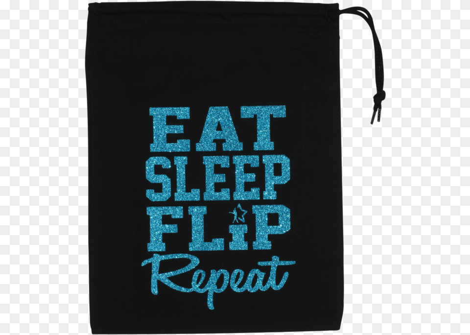 Eat Sleep Flip Repeat Grip Bag Download Bag, Tote Bag, People, Person, Text Png