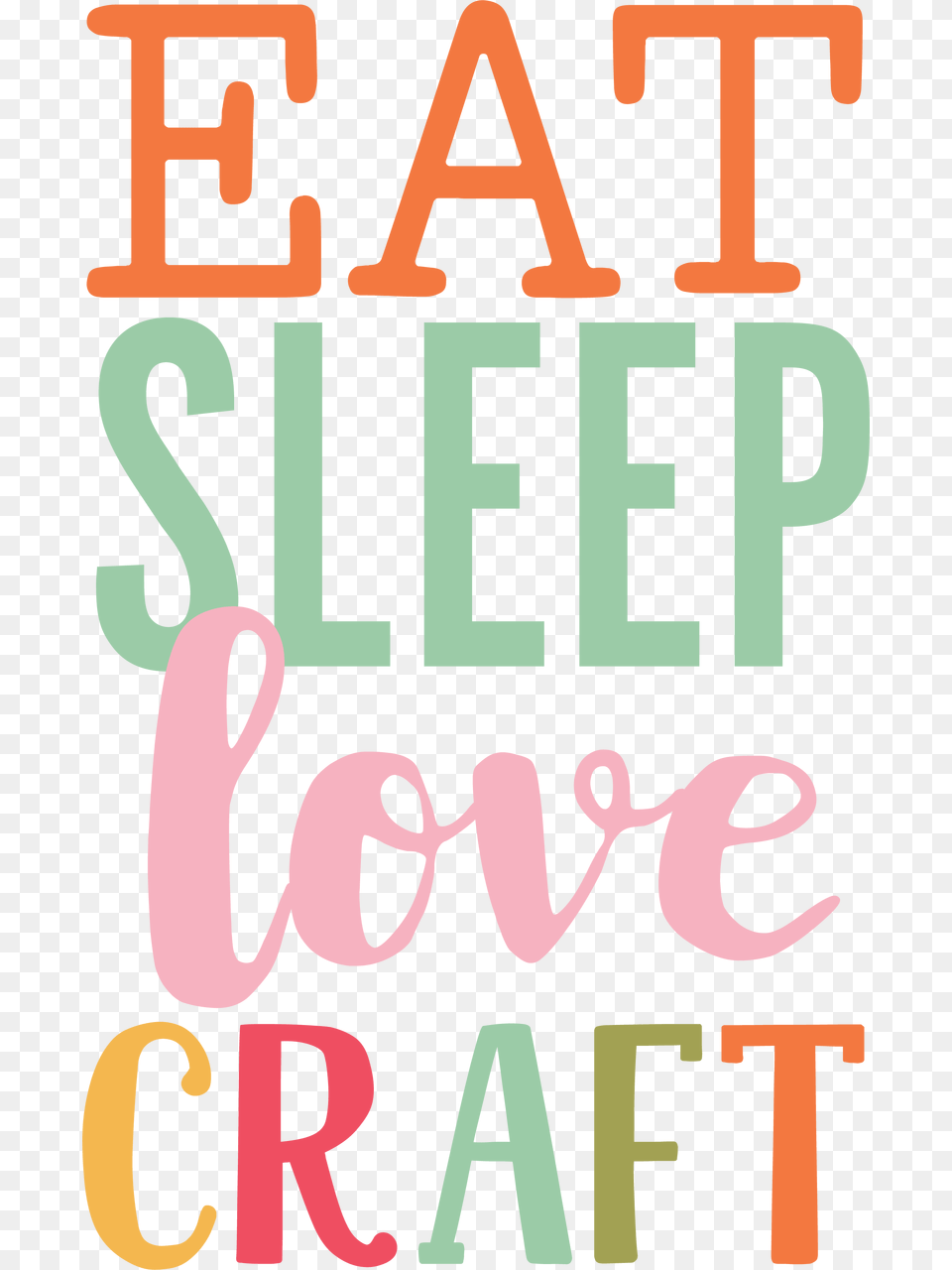 Eat Sleep Love Craft Svg Cut File Poster, Text, Number, Symbol Free Transparent Png