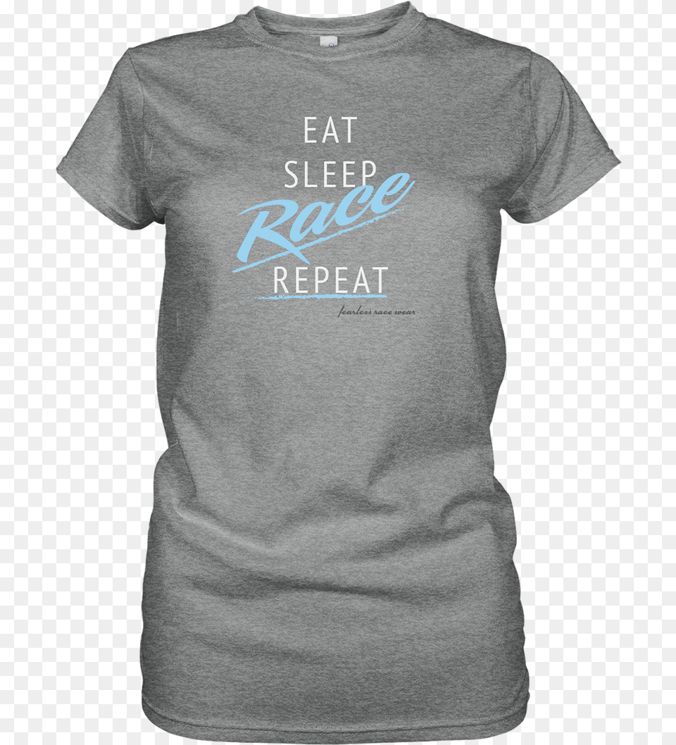 Eat Sleep Race Repeat T39s Active Shirt, Clothing, T-shirt, Person Free Png Download