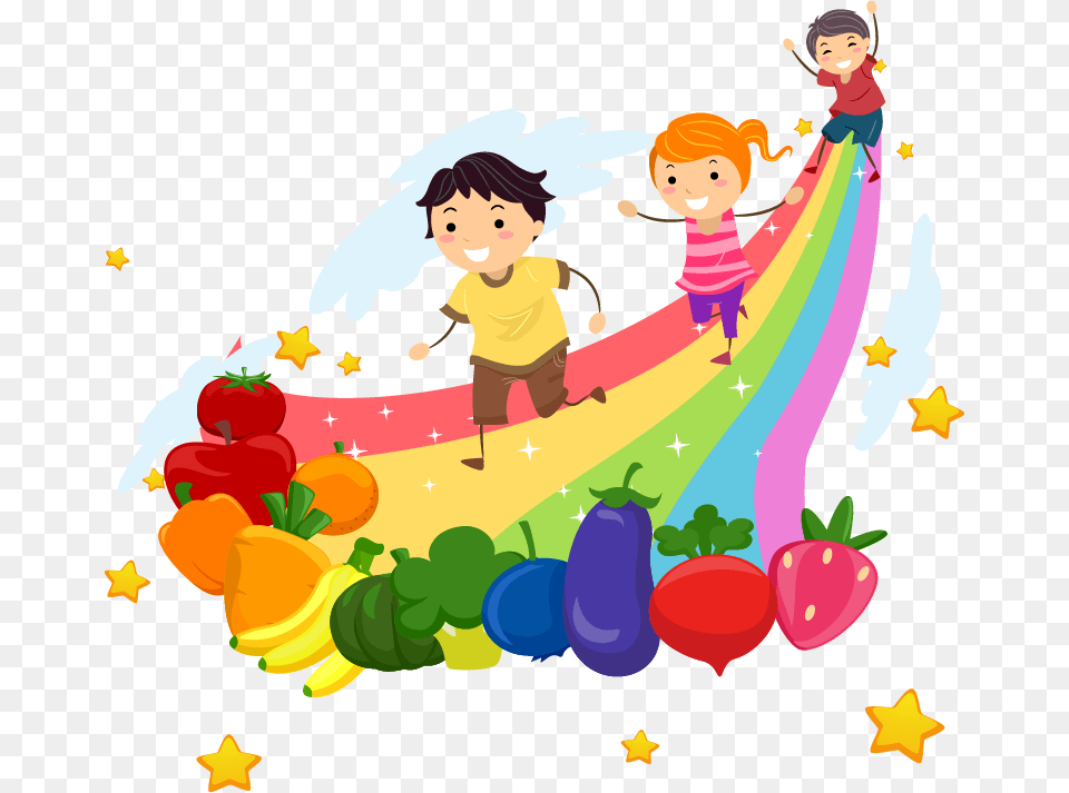 Eat The Rainbow For Kids, Art, Graphics, Baby, Person Png