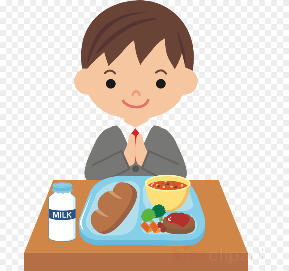 Eating Dinner Child Transparent Image Clipart Child Eating Dinner Clipart, Food, Meal, Lunch, Head Free Png