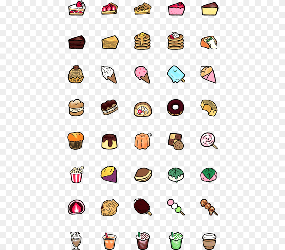 Eating Emoji, Cream, Dessert, Food, Ice Cream Png Image