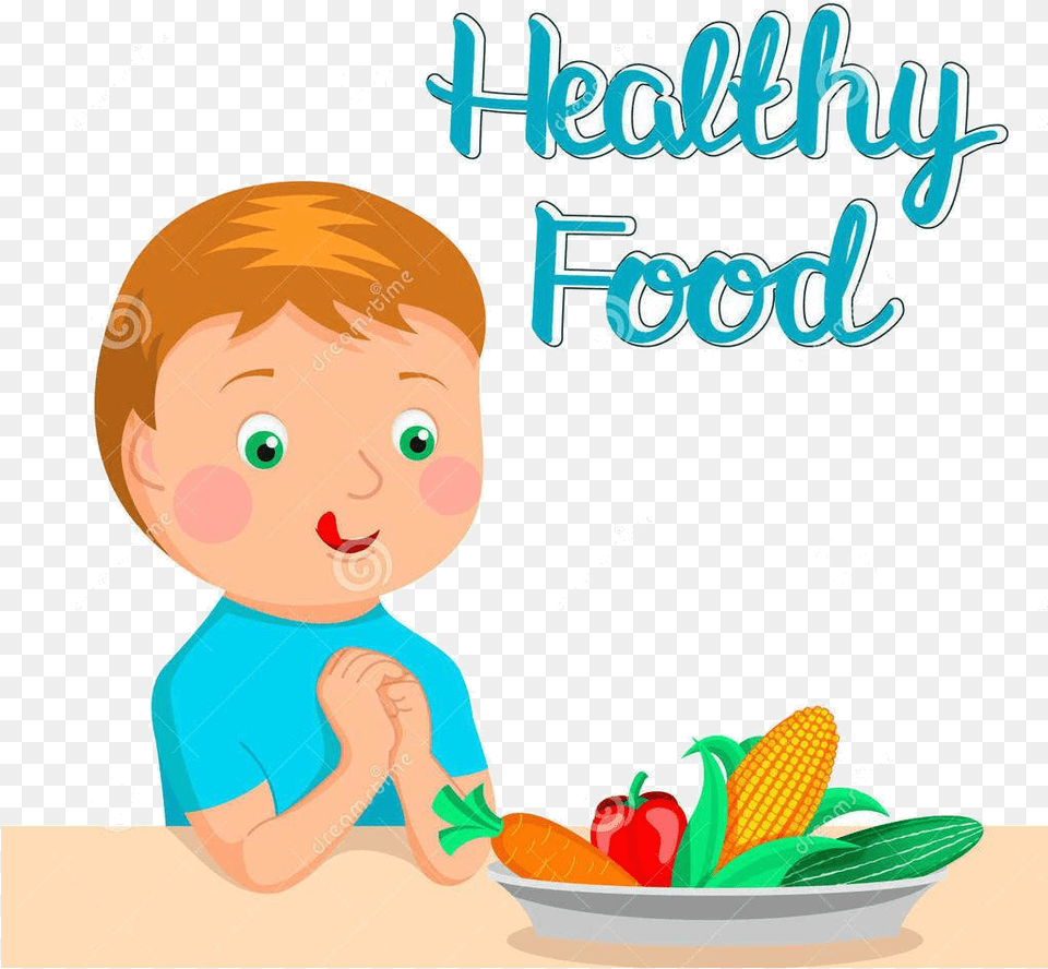 Eating Healthy Clipart Food Station Magnificent Healthy Food Eating Images Cartoon, Photography, Meal, Lunch, Baby Free Png