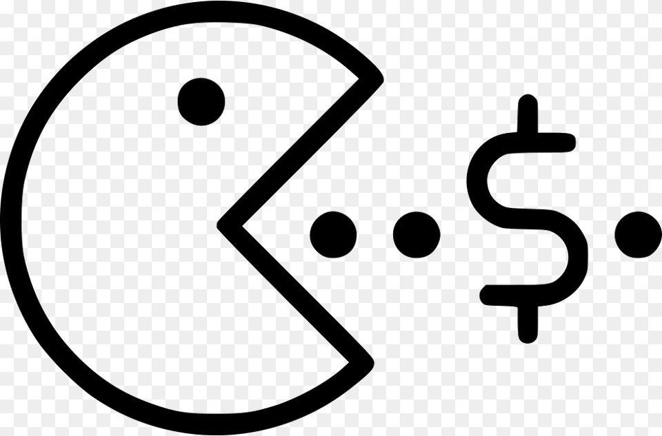 Eating Money Eating Money, Symbol, Number, Text Free Png Download