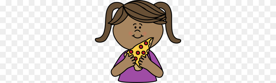 Eating Pizza Clipart Girl Eating Pizza Clip Art Girl Eating Pizza, Baby, Person, Head, Face Free Png